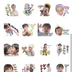 作品【colorful stamp32個セット】