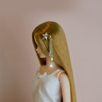 作品流れ星のヘアアクセサリー《NR-111》　【22～27cmドール用　小物】