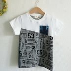 作品110★胸ポケット切替Ｔシャツ