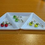 作品りんごピアス