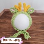 作品【送料無料】犬用 辰年🐲  ニット帽