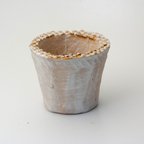 作品陶器製（2号ポット相当）　多肉植物の欲しがる植木鉢 NSSS-8855