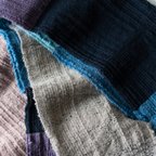 作品〈Frost〉saoriori handmaid fabric