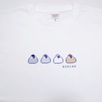 作品ドット絵もち文鳥のTシャツ