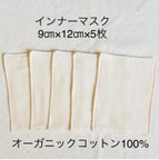 作品⚫︎送料無料⚫︎インナーマスク オーガニックコットン×5枚