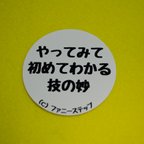 作品やってみて　初めてわかる　技の妙