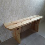 作品木のベンチ ウッド ベンチ 椅子