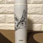 作品ウミガメシリーズ　THERMOS JNW−480 パールホワイト　保冷保温　480ml