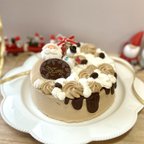 作品X'mas2023 大人気商品のクリスマスVer. コーヒーケーキ カフェ(5号)