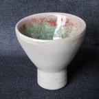 作品七変化（紫陽花）の酒器