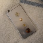 作品iPhoneケース ハンドメイド カボション