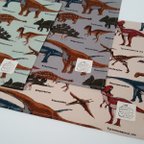 作品ナフキン・ランチマット　1・2・3　恐竜図鑑　恐竜マーチ 