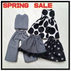 作品リカちゃん　服　ハンドメイド　SPRING　SALE　着回しコーデセット