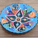 作品陶器 　お皿(95)