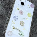 作品カラフルなお花のiPhoneケース