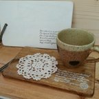 作品cafeトレイ　オーダーメイド