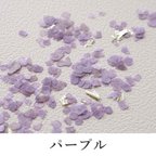 作品マイカ　天然鉱物　雲母　箔　ミックス　パープル　約1.5g入り　ネイル　レジン　封入　セルフネイル　1112