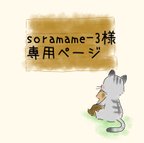 作品[soramame-3 様] ご注文専用･.｡*･