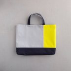 作品【5日以内発送】欧州の伝統校ふうレッスンバッグ Yellow