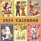 作品2024 OCTOPUS CARGO CALENDAR　2024年度カレンダー