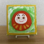 作品DARUMA（いろどりだるま）アクリル画