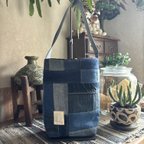 作品Sowelu2015様専用　m437 ワンハンドルbag(デニムパッチ)