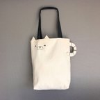 作品みみとしっぽのついたねこトート　〈ノーマル〉