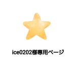作品ice0202様専用ページ