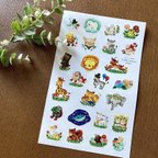 作品シール【Lovable creatures Sticker-愛すべき いきものたちシール-】