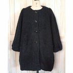 作品【special price】fur mohair Coat black