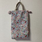 作品【限定品】　ナイロン巾着袋　20×29   撥水生地