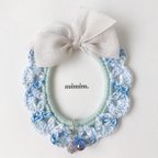 作品【再販】Shabby blue candy フリルレース首輪  [f-044] ¥1800 / 2.29 THU 21:00〜