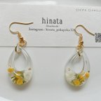 作品かわいくて大人気！ミモザイヤリング&ピアス🌼🌿‬ ܸ