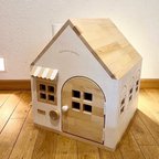 作品メーベルヒナナ　オリジナル　ナチュラル色　ペットハウス　ドッグハウス　キャットハウス　犬小屋　ケージ