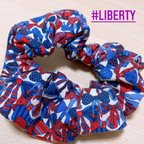 作品 LIBERTY シュシュ　リボン柄🎀【2つセット】