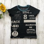 作品《120》ジャンクロゴのラグランTシャツ