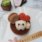 作品チョコケーキくまちゃん