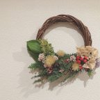 作品紫陽花 クリスマスリース