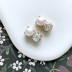 作品sunrise pearl pierce / earring