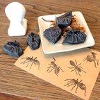 作品消しゴム はんこ　アリ さん　だいしゅうごう　セット　Eraser Stamp Ant Collection Set