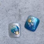 作品-under the sea- FootNailチップ