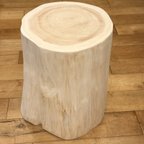 作品Hinoki Wood Stool No.637