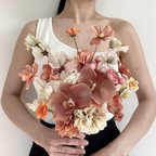 作品【即納】bouquet コチョウラン　スイトピー