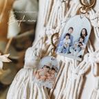 作品母の日に　♡写真で作る♡　PhotoPrintCharm simple mini　窓型　[PCSMMD]