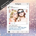 作品SNSパネル Instagram インスタグラム風 フォトパネル Mサイズ