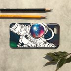 作品【iPhone7】宇宙人　iPhoneケース