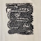 作品「龍」シルクスクリーン Tシャツ