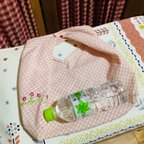 作品ホック付きマチあり刺繍入りあずま袋（コンビニサイズ）＊送料無料＊