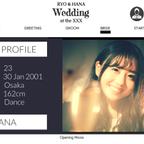 作品オープニングムービー/ウェディングムービー/結婚式ムービー/オシャレ/WEBページ風