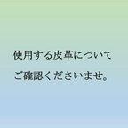 作品使用革についてご確認くださいませ。